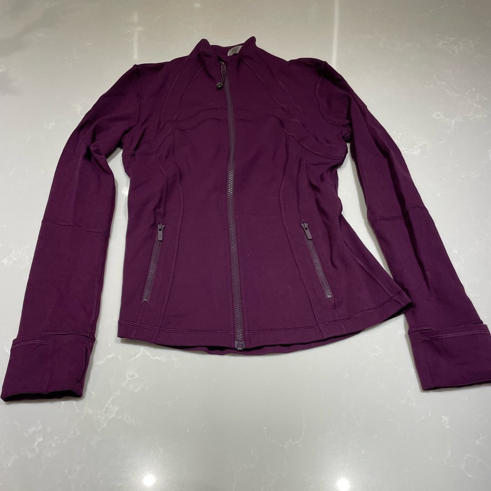 lululemon athletica Purple Zip-Up Hoodie